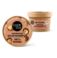 ORGANIC SHOP Vyživujúci tuhý šampón Med a makadamia 60 g