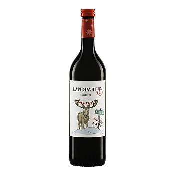 LANDPARTIE Víno varené dealkoholizované 750 ml (Nealkoholické vína) - Červené