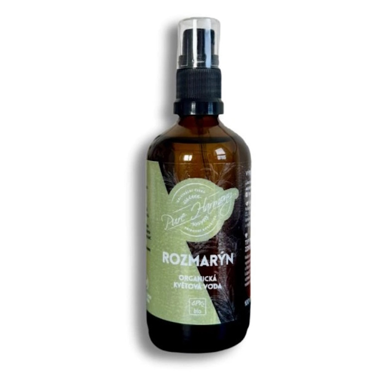 PURE HARMONY Organická kvetová voda rozmarín BIO 50 ml