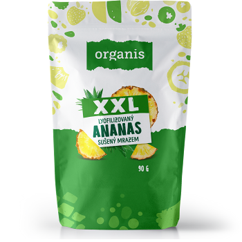 ORGANIS Ananás sušený mrazom XXL 90 g (Ananás)