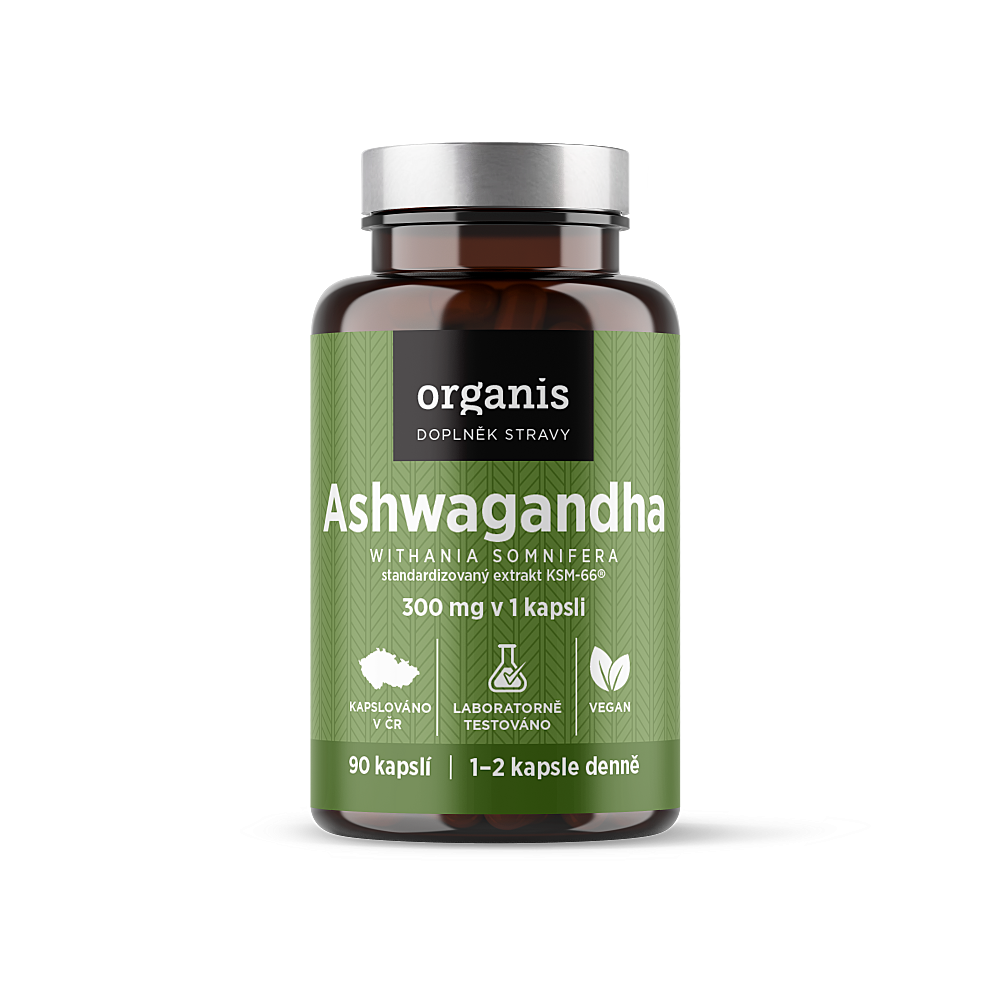 ORGANIS Ashwagandha 300 mg 90 kapsúl