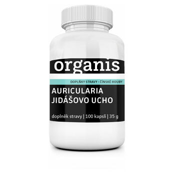 ORGANIS Auricularia Judášovo ucho 100 kapsúl