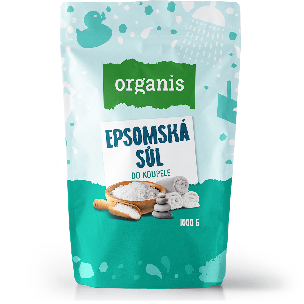 ORGANIS Epsomská soľ 1000 g