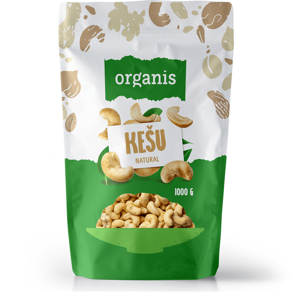 ORGANIS Kešu jadra 1000 g