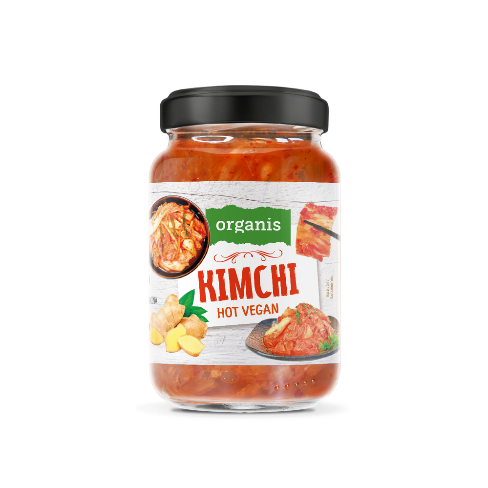 ORGANIS Kimchi Hot vegán 300 g