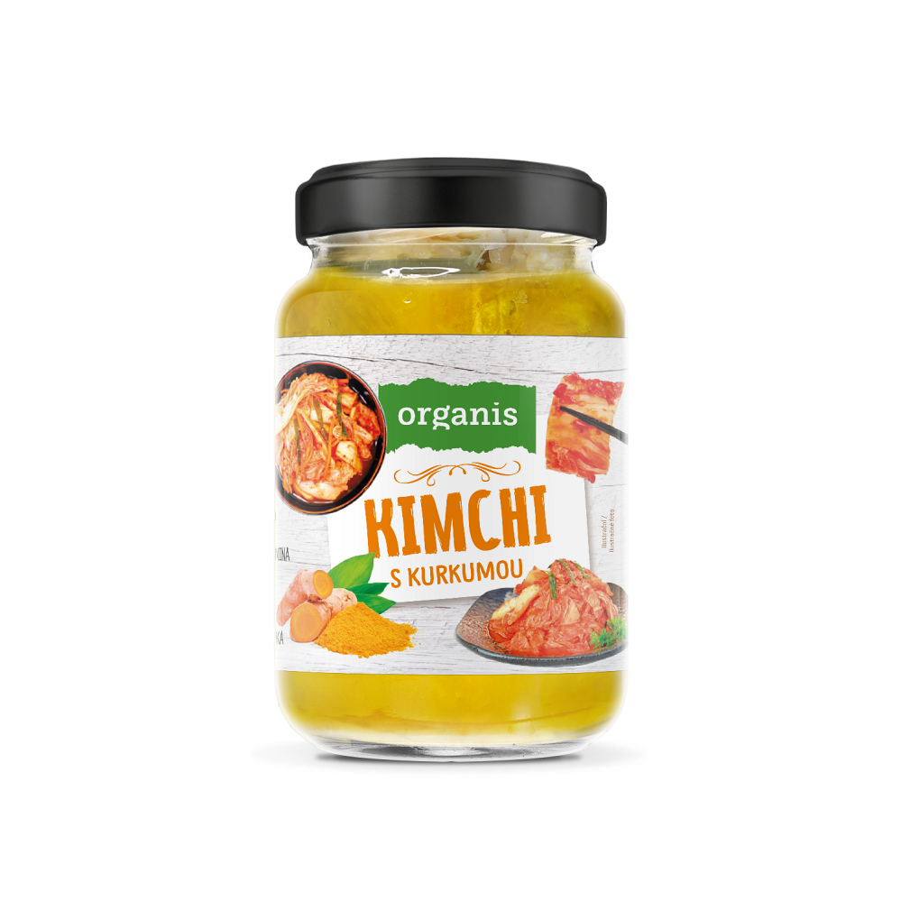 ORGANIS Kimchi s kurkumou 300 g