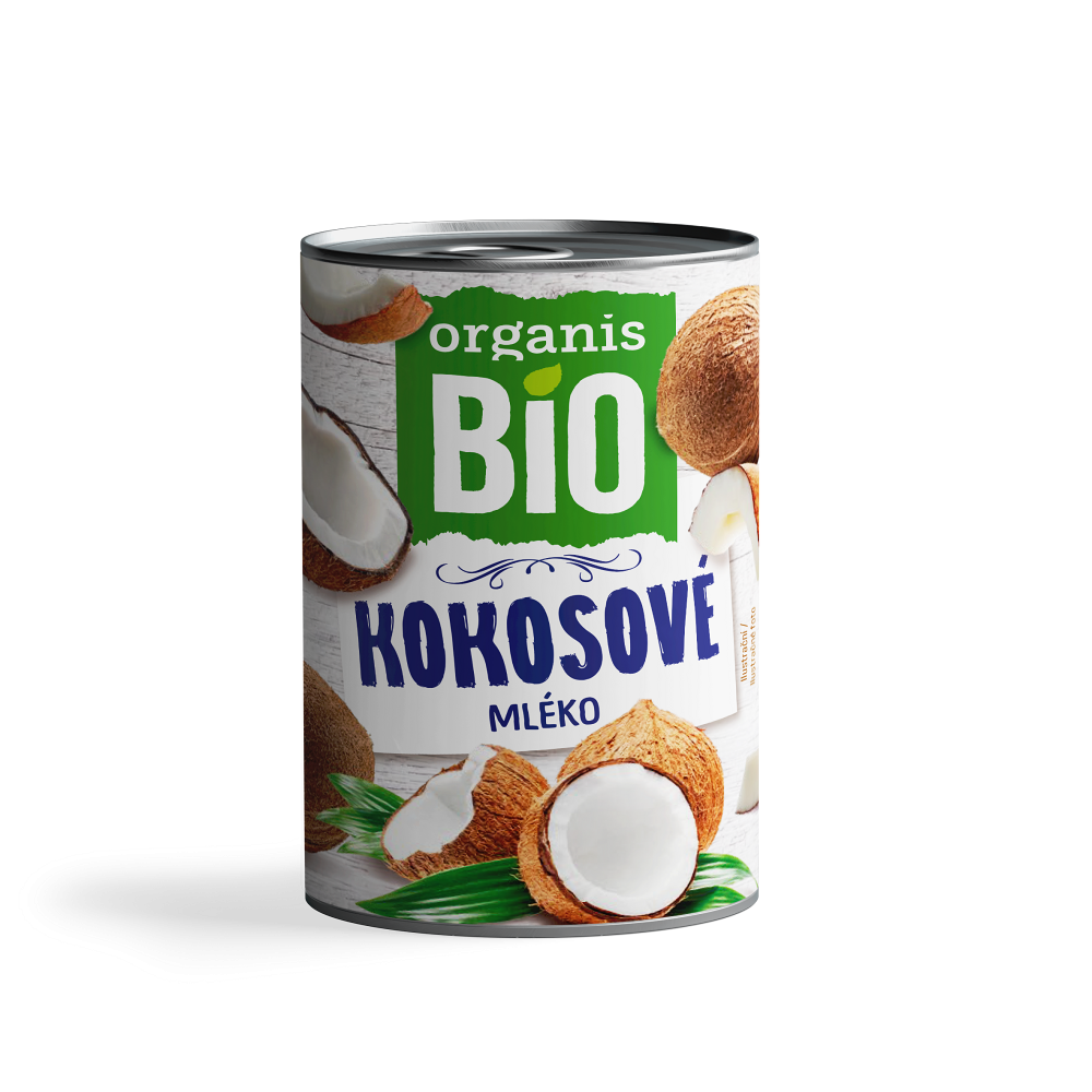 ORGANIS Kokosové mlieko BIO 400 ml