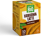 ORGANIS Kurkuma latte BIO 10 x 28 g