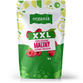 ORGANIS Maliny sušené mrazom XXL 90 g