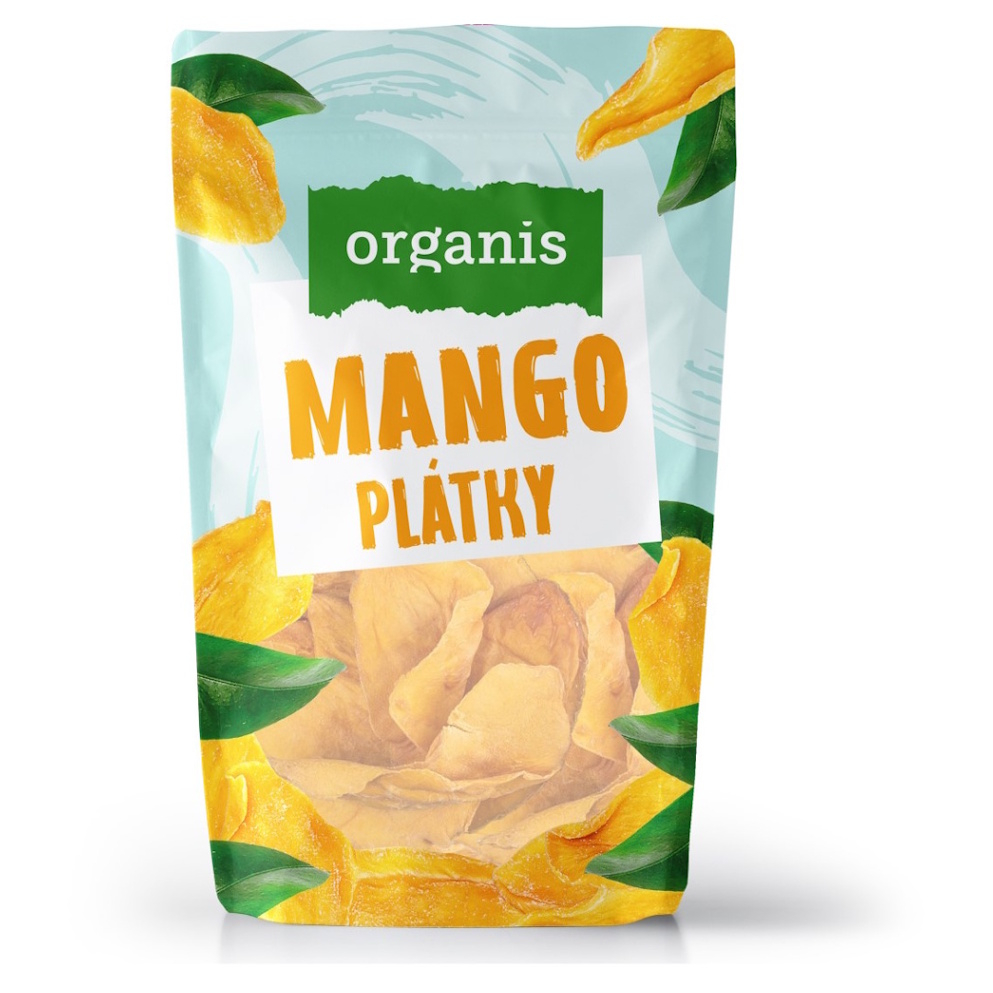 Organis Mango plátky sušené ovocie 500 g