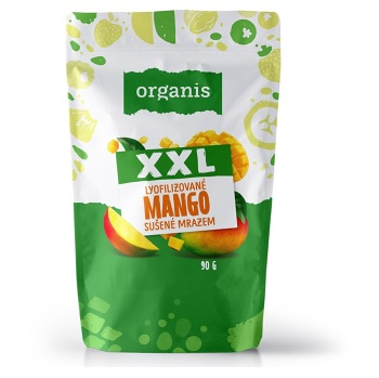 ORGANIS Mango sušené mrazom XXL 90 g