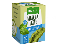 ORGANIS Matcha latte bez laktózy 10 x 27 g