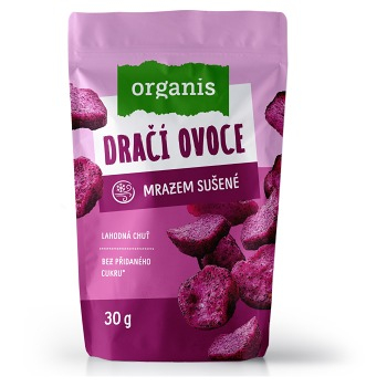 ORGANIS Mrazom sušené dračie ovocie 30 g (Rôznorodé ovocie) - Prírodné, Jednozložkové, Lyofilizované