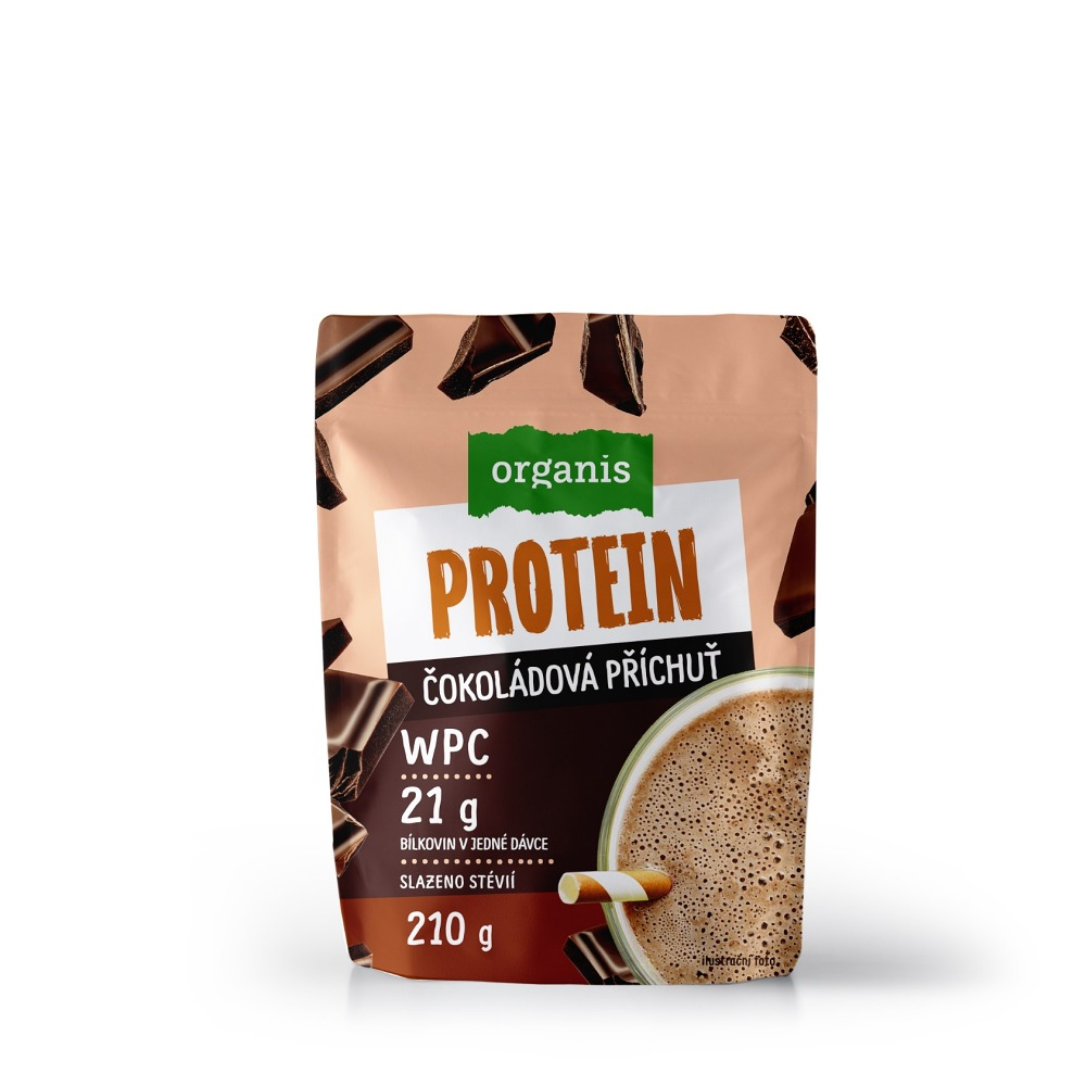 Organis Protein proteín príchuť Chocolate 210 g