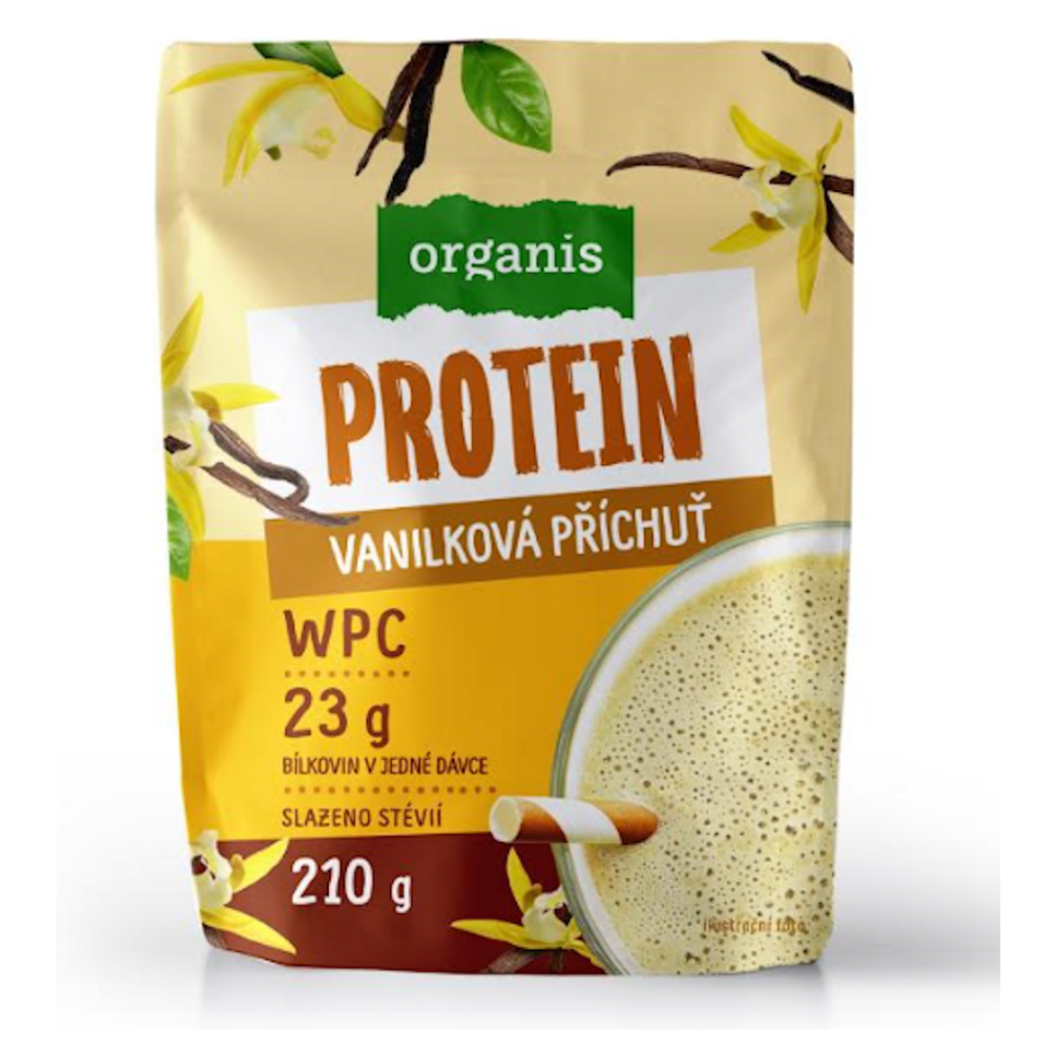ALLNATURE Organis Protein WPC vanilka 210 g