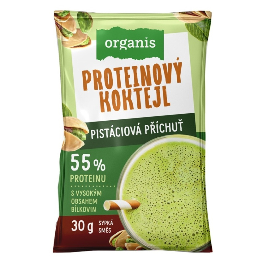 ORGANIS Proteínový koktail pistácie 30 g