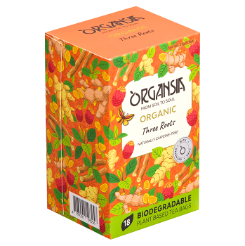 ORGANSIA Three roots bylinný čaj BIO 18 sáčkov (Bio čaj)