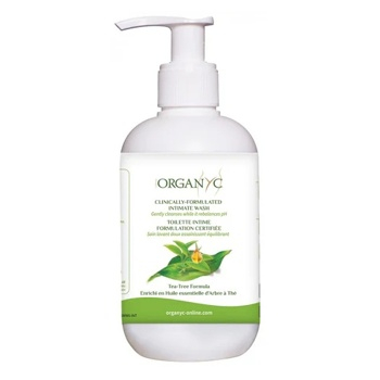 ORGANYC Gél pre intímnu hygienu Tea Tree 250 ml (Sprchovanie a umývanie) - Prírodné - obrázok 1/2