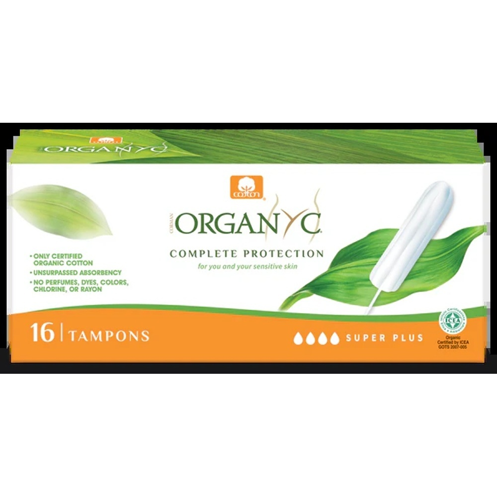 ORGANYC Tampóny Super Plus 16 kusov