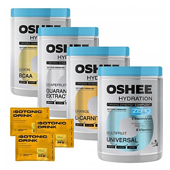 OSHEE Hydration zero powder pomaranč + L-carnitine 330 g