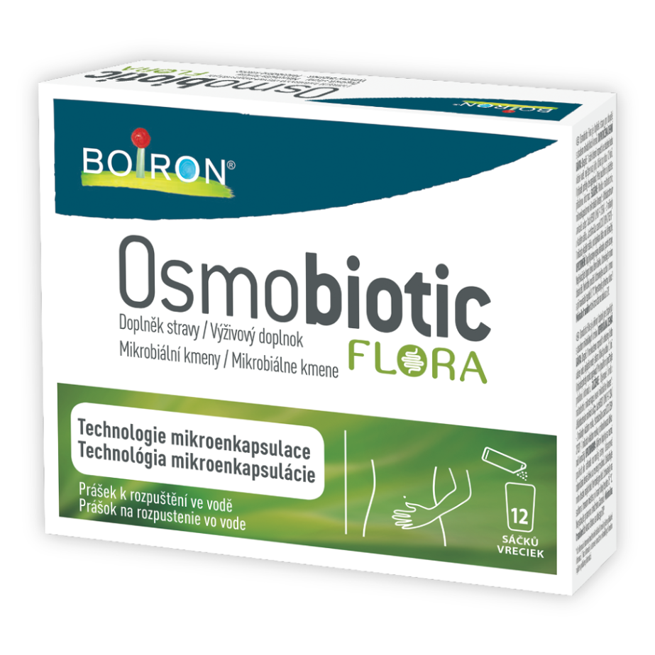 OSMOBIOTIC FLORA Prášok na rozpustenie vo vode 12 vrecúšok kúpite na Mojalekaren.sk