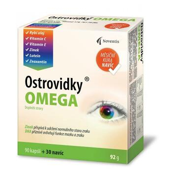 NOVENTIS Ostrovidky Omega 90+30 kapsúl