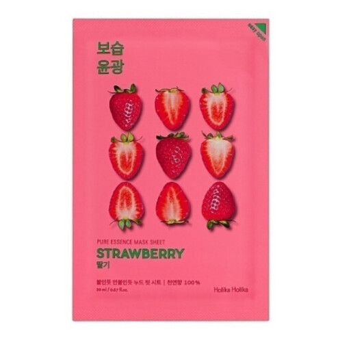 HOLIKA HOLIKA Osviežujúca plátienková maska ​​s výťažkami z jahôd 20 ml