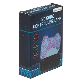 OOTB Lampička 3D herný ovládač (Detské lampičky) - Automatické, 3D, Dobíjacie, Nočné, Svietiaci - obrázok 3/4