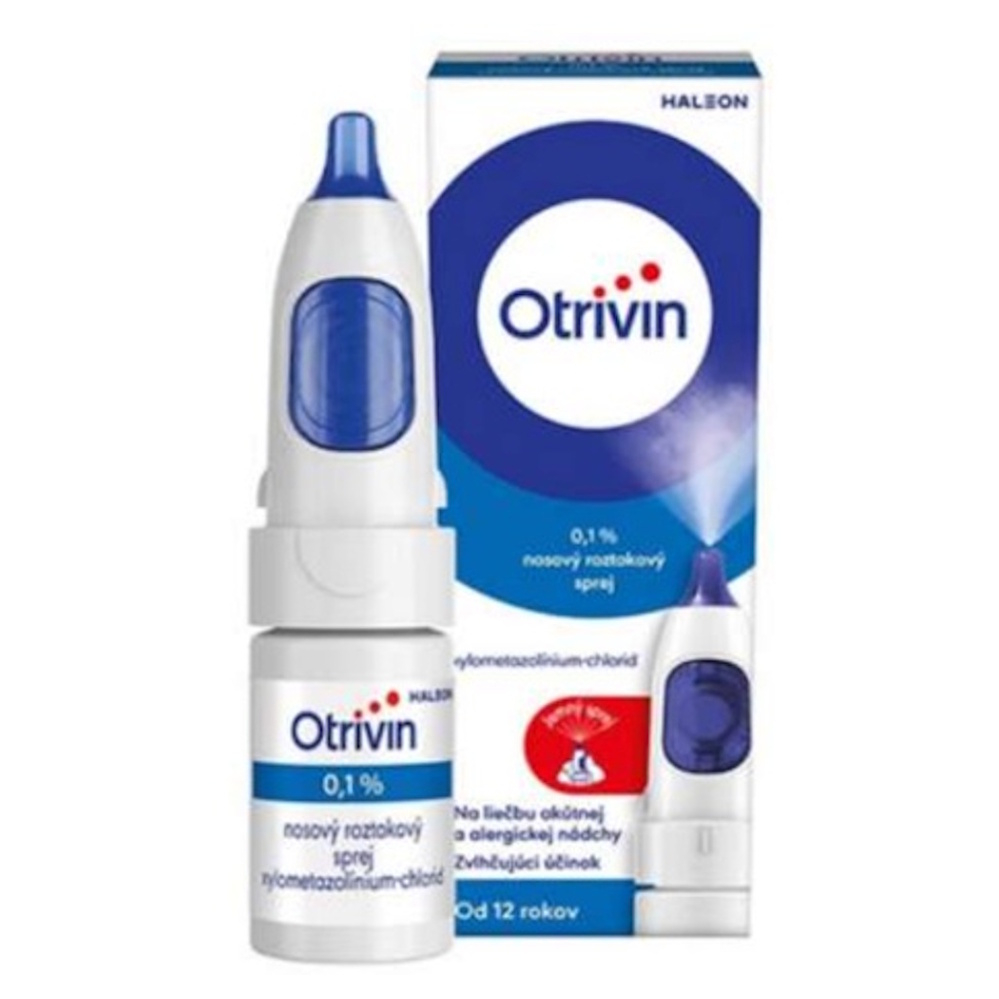 OTRIVIN 0,1 % nosový roztokový sprej 10 ml