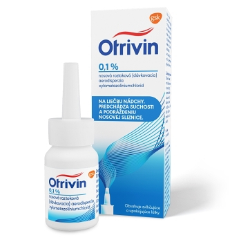 OTRIVIN 0,1% nosová roztoková aerodisperzia 10 ml