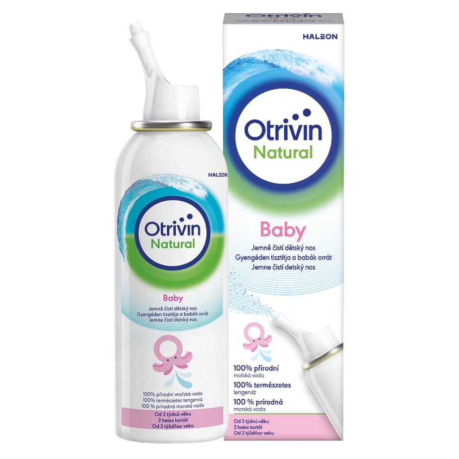 Otrivin Natural Baby roztok morskej vody v spreji 100 ml kúpite na Mojalekaren.sk