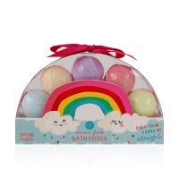 ACCENTRA Over the rainbow fizzer do kúpeľa v darčekovom boxe 5 x 15 g