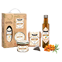 OVOCŇÁK Darčeková rakytníková súprava 3 kusy