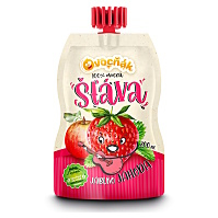 OVOCŇÁK Mušt jablko a jahoda 200 ml