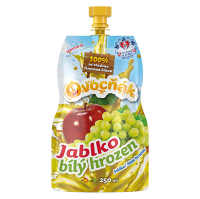 OVOCŇÁK Mušt jablko a biele hrozno 250 ml