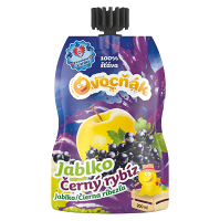 OVOCŇÁK Mušt jablko a čierne ríbezle 200 ml