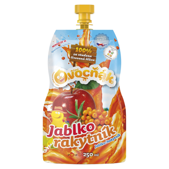 OVOCŇÁK Mušt jablko a rakytník 250 ml (Džúsy, sirupy, minerálne vody) - Prírodné