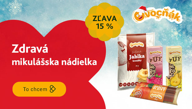 OVOCŇÁK Ovocné kocky - zľava 15%