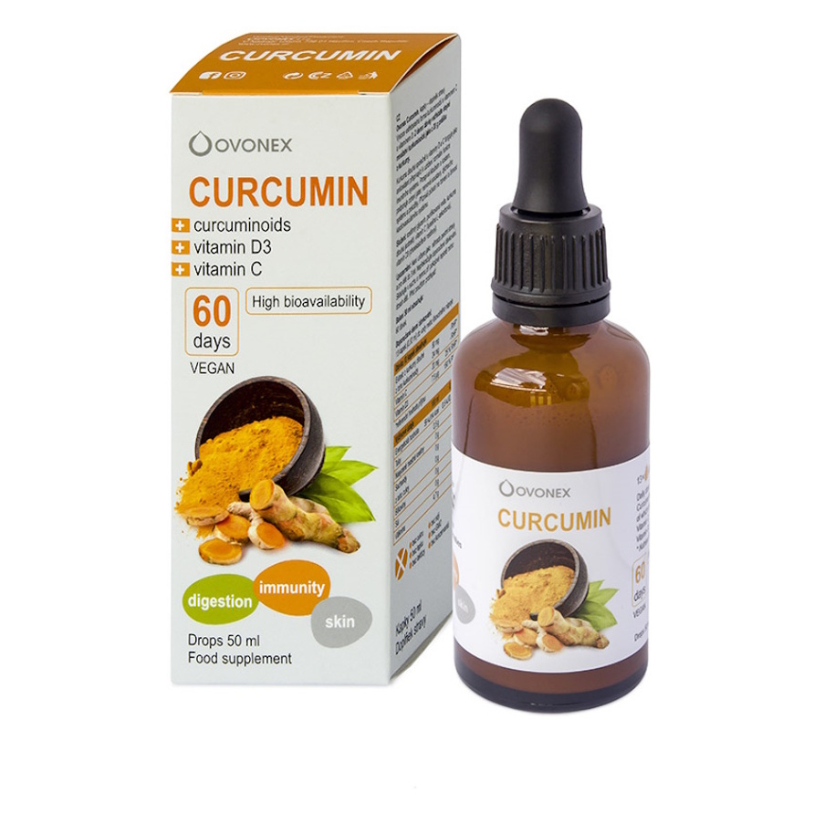 OVONEX Curcumin extract 50 ml kúpite na Mojalekaren.sk