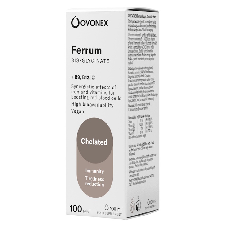 OVONEX Železo tekuté 100 ml kúpite na Mojalekaren.sk