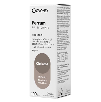 OVONEX Ferrum 100 ml (Krv a krvotvorba) - Viaczložkové