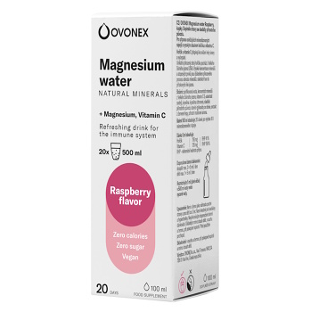 OVONEX Magnesium water raspberry 100 ml