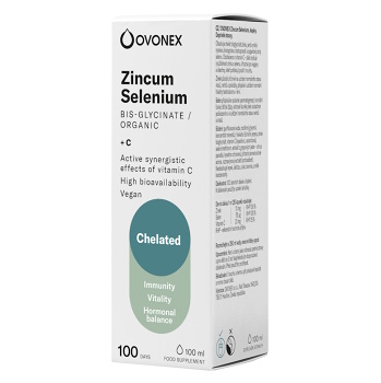 OVONEX Zincum selenium 100 ml (Vitamíny na pleť) - Viaczložkové
