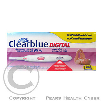 TEST CLEARBLUE OVULAČNÝ (Testy gravidita, tehotenstvo)