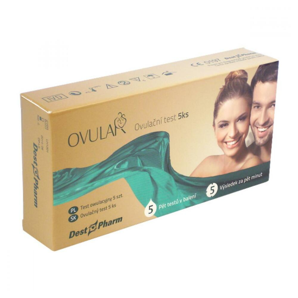 E-shop Ovulačný test OVULAR 5ks