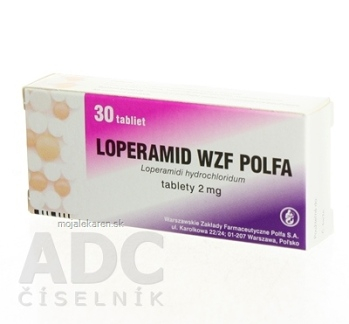 LOPERAMID WZF POLFA tbl 2 mg 2x15 ks (30 ks) (Lieky na predpis)