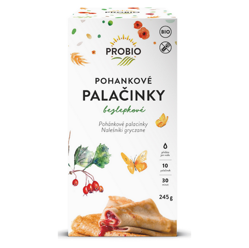 PROBIO Palacinky pohánkové bez lepku BIO 245 g