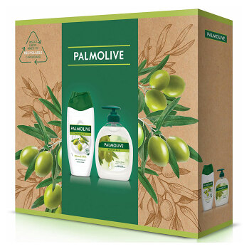 PALMOLIVE Naturals Olive Sprchový gél 250 ml + Tekuté mydlo 300 ml Darčeková súprava
