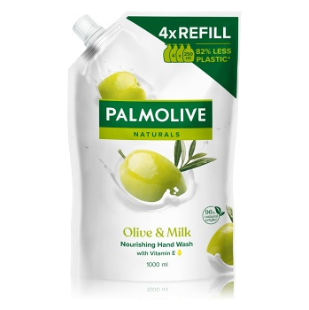 PALMOLIVE Naturals Olive &amp; Milk tekuté mydlo náhradné náplň 1000 ml
