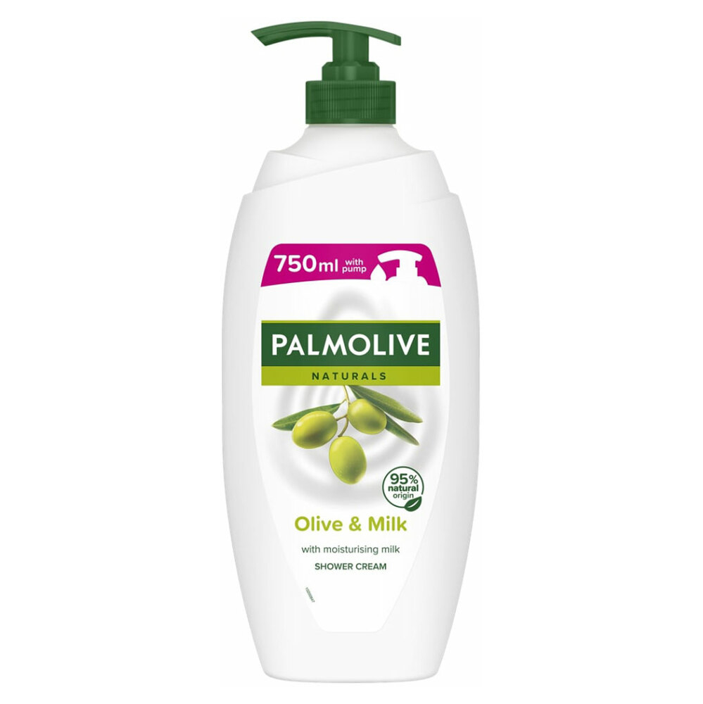 E-shop Palmolive sprchový gél 750 ml Olive milk pumpička